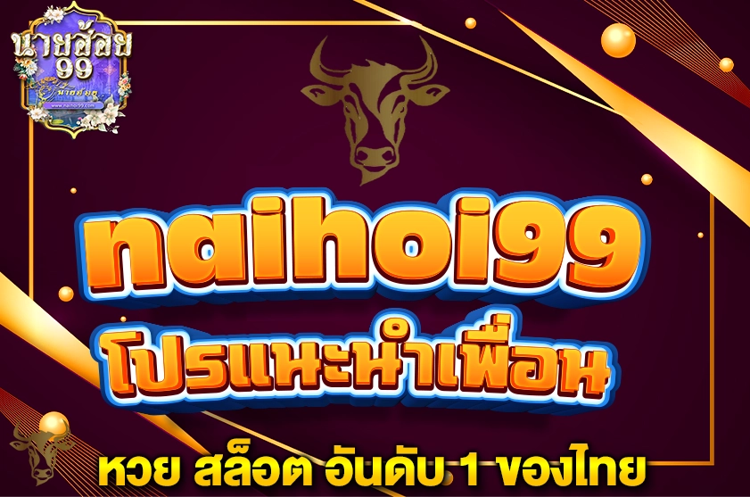 โปรแนะนำเพื่อน naihoi99